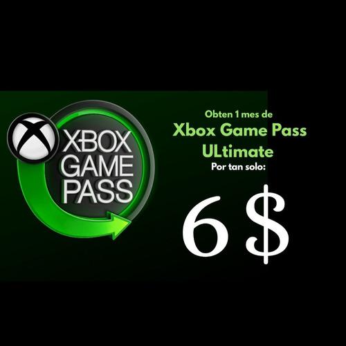 Xbox Game Pass Ultimate 2 Mes [oferta Hasta El 7/10]