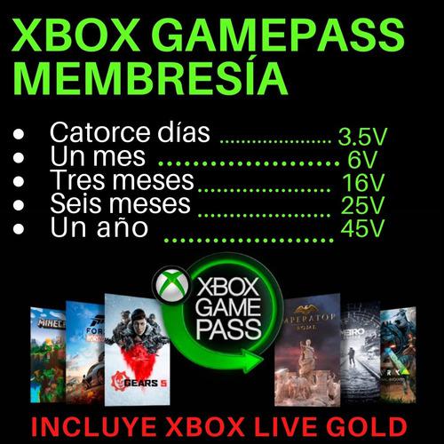 Xbox One Game Pass Ultimate Xbox Live Gold