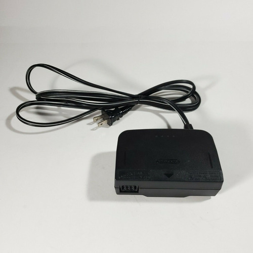 Adaptador / Cable De Corriente Para Nintendo 64 Original