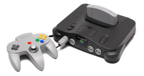 Consola Nintendo 64 + 4 Controles + Mario Kart