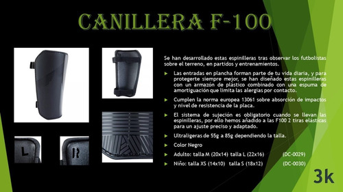 Canillera De Futbol F100