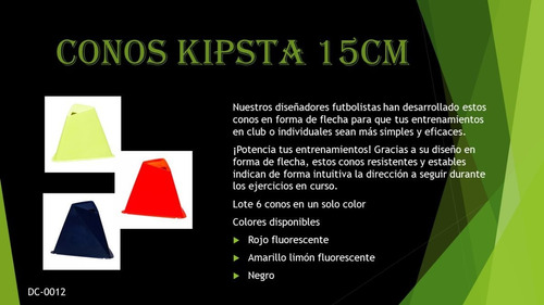 Conos Kipsta Futbol Entrenamiento