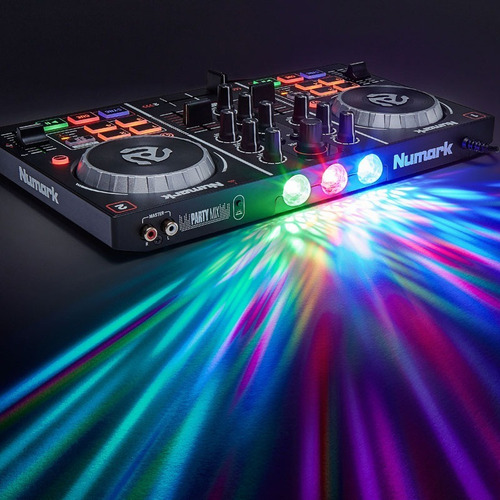 Controlador Para Dj Numark Party Mix Con Leds