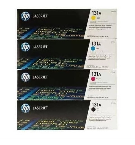 Toner Hp Cf131a. 100% Originales. Kit Completo