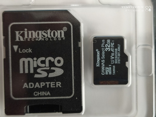 2 Microsd Kinsgton 32gb 100% Original Clase%selladas