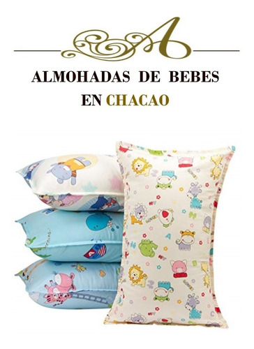 Almohadas De Bebe Niño Y Niña 25x30 Cm En Chacao