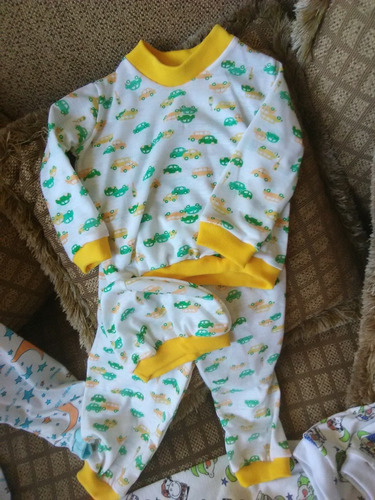 Pijamas Para Bebes. Tallas 0-3 Y 3-6 Meses. 100% Algodón