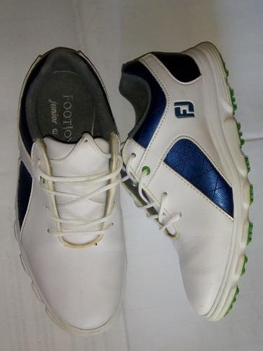 Zapatos Footjoy Para Niño, De Golf O Juego De Grama.