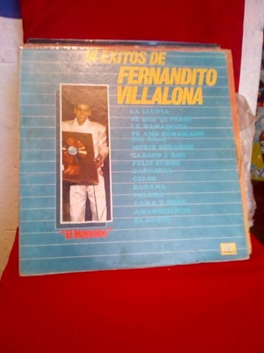 Fernandito Villalona 2 Discos Lp