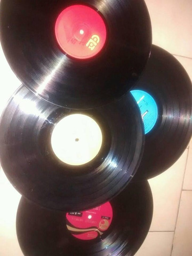 Remate Lote 50 Discos De Acetato Vinilo Para Artesanías