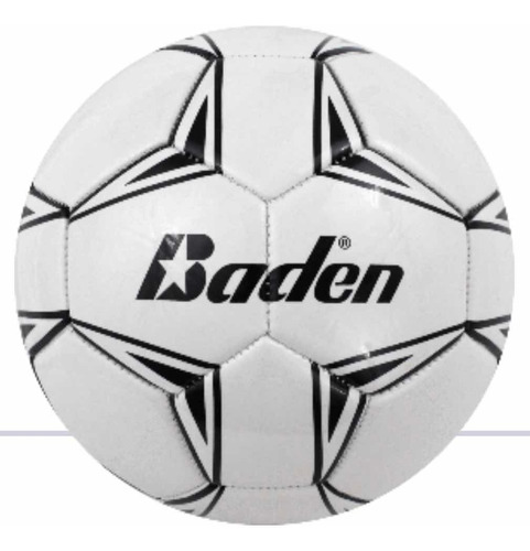 Balón Fútbol Campo Número 4 Profesional Baden Blanco Kt15