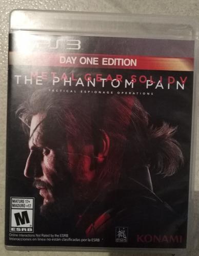 Metal Gear V The Phaithon Pain Juego Para Play Station 3
