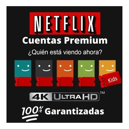 Neflix Cuenta Premium Original Ultra Hd Pantalla