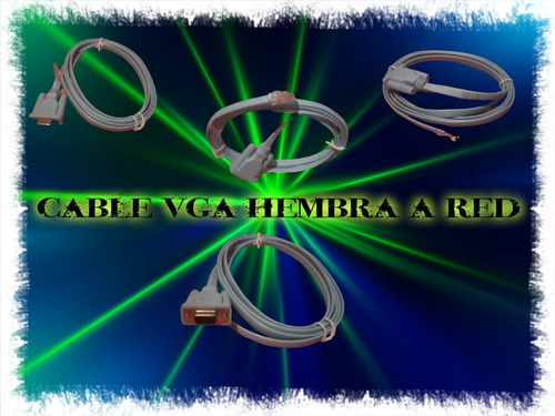 Cable Vga Consola De Juegos, Hembra A Red De 9 Pi