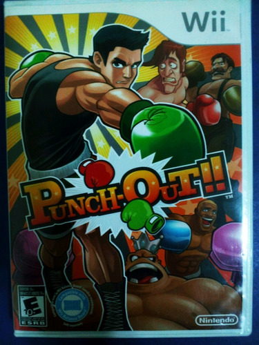 Disco Original De Punch-out Para Wii Norteamericano (usa)