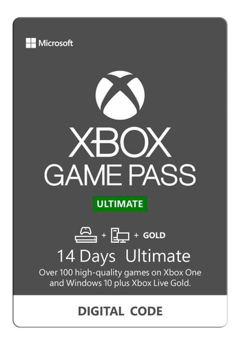 Membresía Xbox Game Pass Ultimate 14 Días Xbox One Pc