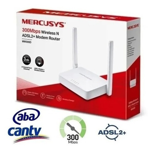 Modem Aba Cantv Wifi Mercusys Internet Tplink Router
