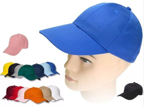 Gorras Acrílicas Para Bordar. Drill Unicolor. Al Mayor