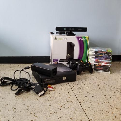 Consola Xbox 360 Con Kinect + Juegos