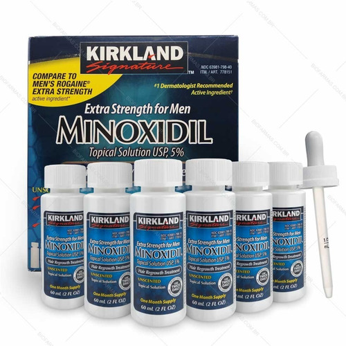 Minoxidil Marca Kirkland Al 5% Original (35v)