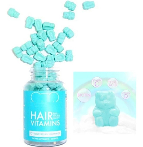 Sugarbearhair Manual Para El Cabello Largo, Biotina