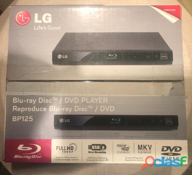 Reproductor Blu Ray LG BP125 Nuevo