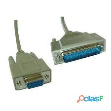 Cable Serial Certificado Tikeras Imp Fiscales Db9/db25 3 Mts