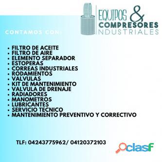 VENTAS DE REPUESTOS PARA COMPRESORES