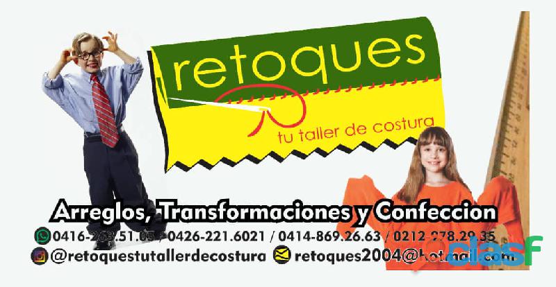 Retoques y Transformaciones Taller de Costura