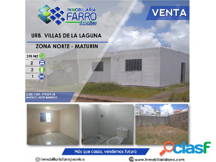 SE VENDE CASA EN VILLAS DE LA LAGUNA VE01-0990ZN-LB