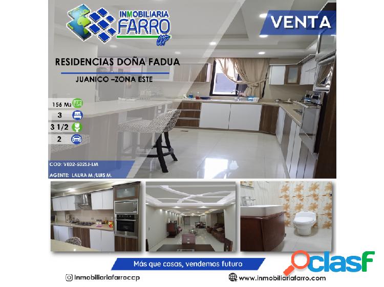 SE VENDE APARTAMENTO EN RES DOÑA FADUA VE02-502SJ-LM