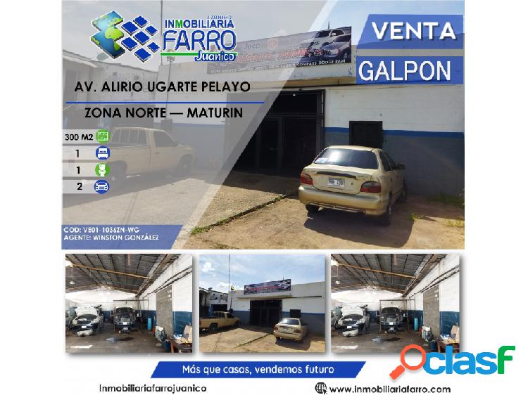 SE VENDE GALPON AV ALIRIO UGARTE PELAYO VE01-1036ZN-WG