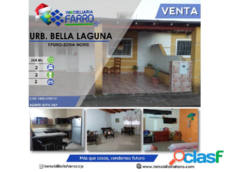 SE VENDE CASA EN URB. BELLA LAGUNA VE02-519ST-ST