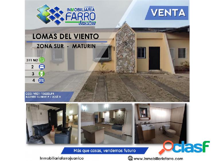 SE VENDE CASA EN LOMAS DEL VIENTO VE01-1052ZS-LPR