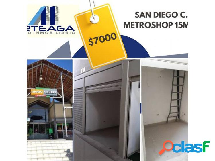 En venta Local Comercial en el C.C. Metroshop San Diego