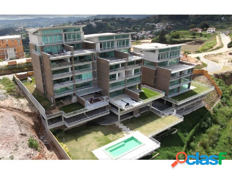 Se vende apto 335m2 3h+s/4b+s/5p Alto Hatillo 9251