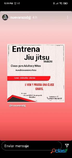 Artes marciales (jiu jitsu)