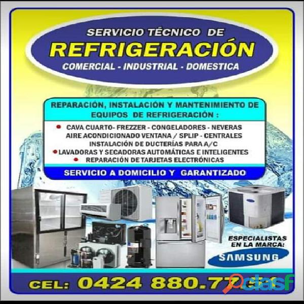 Servicio técnico en Aires acondicionados