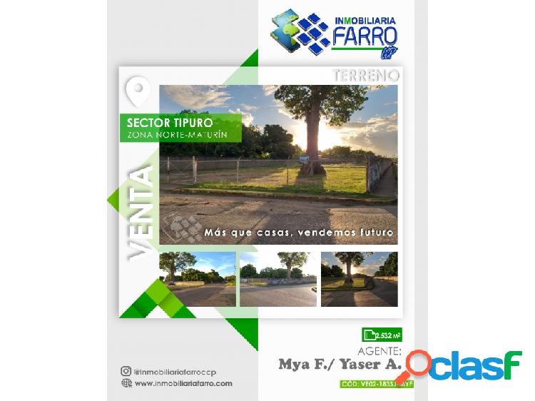 SE VENDE TERRENO EN EL SECTOR TIPURO VE02-651ST-MYF