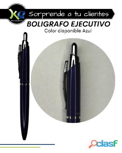 Bolígrafos Lapiceros Personalizados Ejecutivo Material Pop