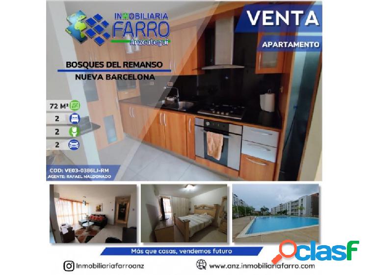 EN VENTA APARTAMENTO BOSQUES DEL REMANSO VE03-087BR-OV