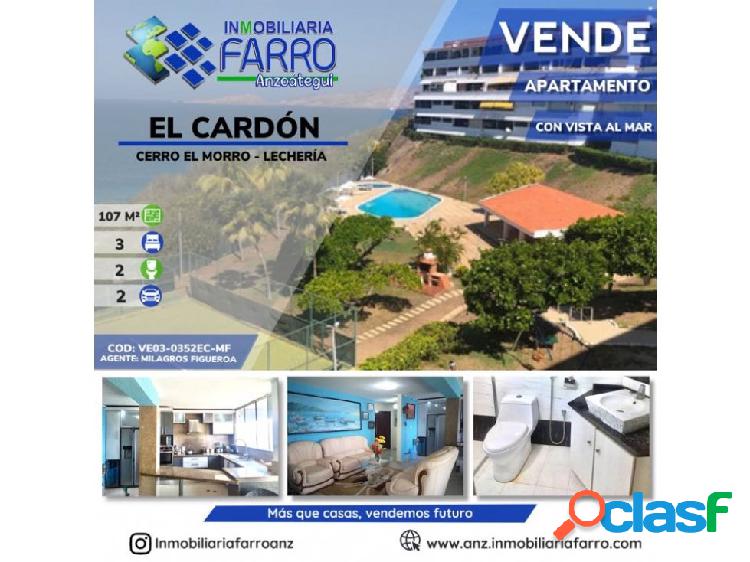 EN VENTA APARTAMENTO CERRO EL MORRO VE03-0353EC-MF