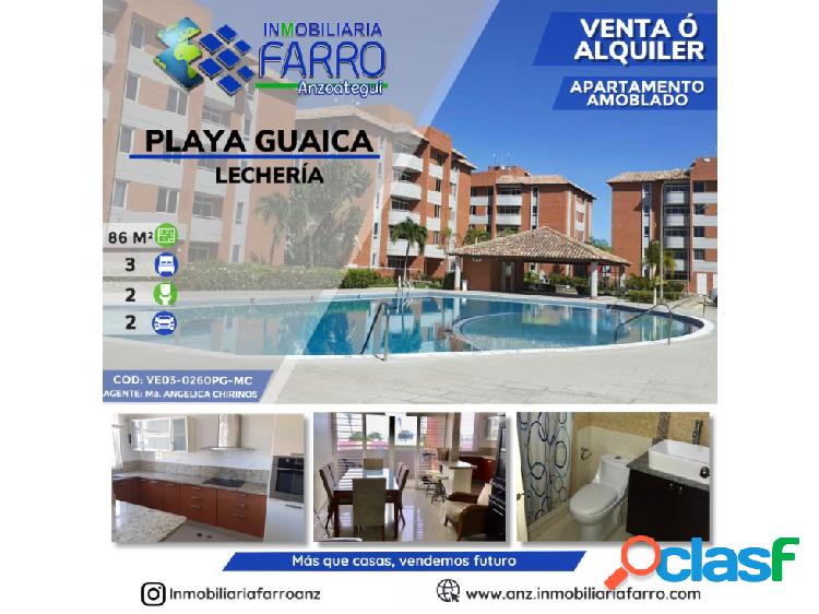 EN VENTA APARTAMENTO EN PLAYA GUAICA VE03-0260PG-MC