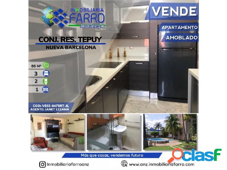 EN VENTA APARTAMENTO NVA. BARCELONA VE03-0475RT-JL