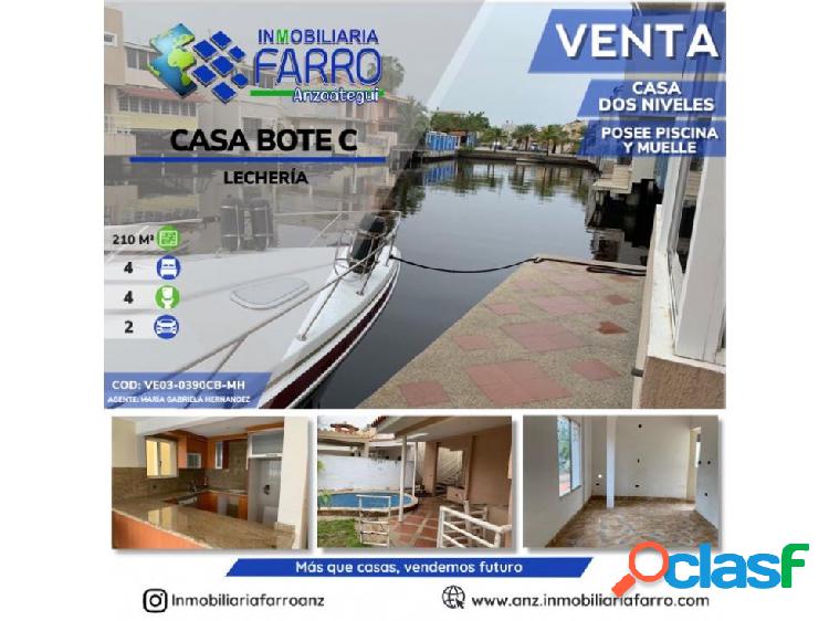 EN VENTA CASA BOTE C VE03-0390CB-MH