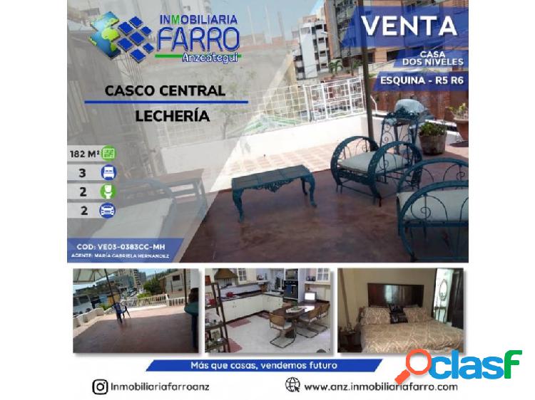 EN VENTA OPORTUNIDAD CASA CASCO CENTRAL DE LECHERIA