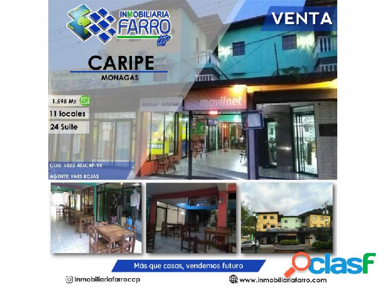 SE VENDE CENTRO COMERCIAL EN CARIPE VE02-486CRP-YR