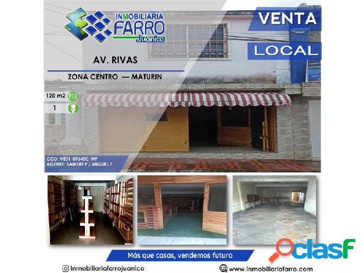 SE VENDE LOCAL COMERCIAL EN AV RIVAS CON GIRALDO