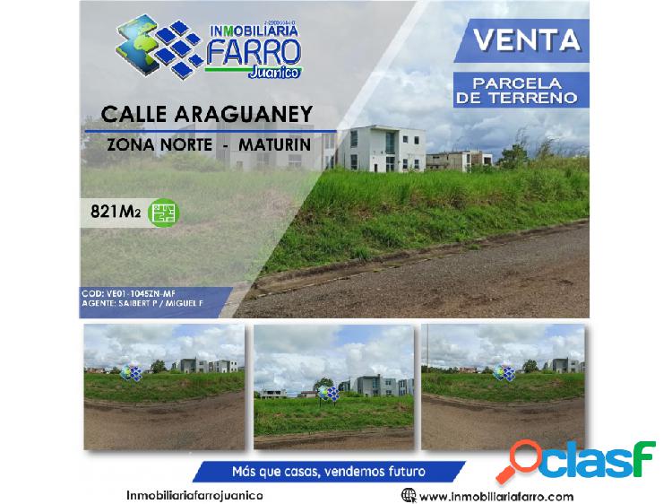 SE VENDE PARCELA CALLE ARAGUANEY SAN MIGUEL VE01-1045ZN-MF