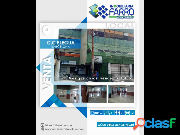 EN VENTA LOCAL EN CC ELEGUA. BARCELONA. VE03-564CE-MCHI